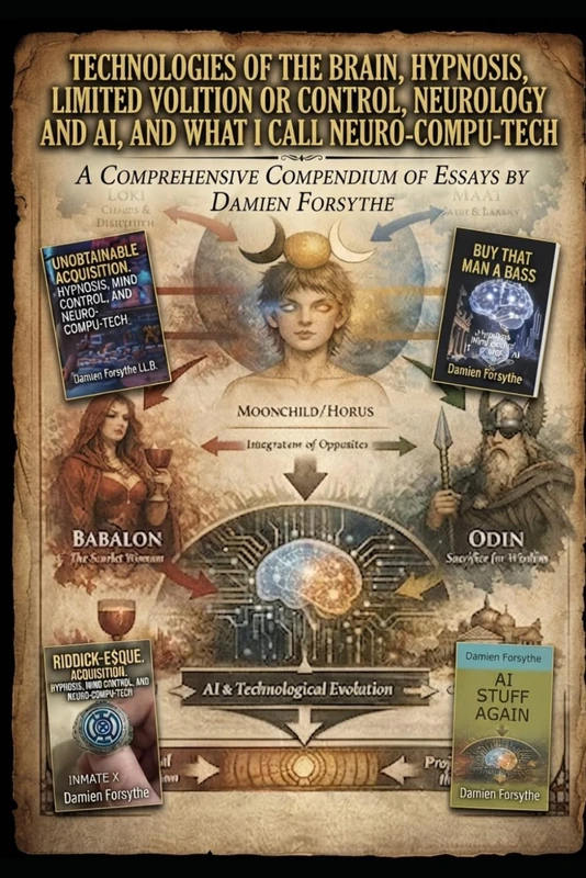 Technologies of the brain hypnosis limited volition or control neurology and AI and what I call neuro-compu-tech.