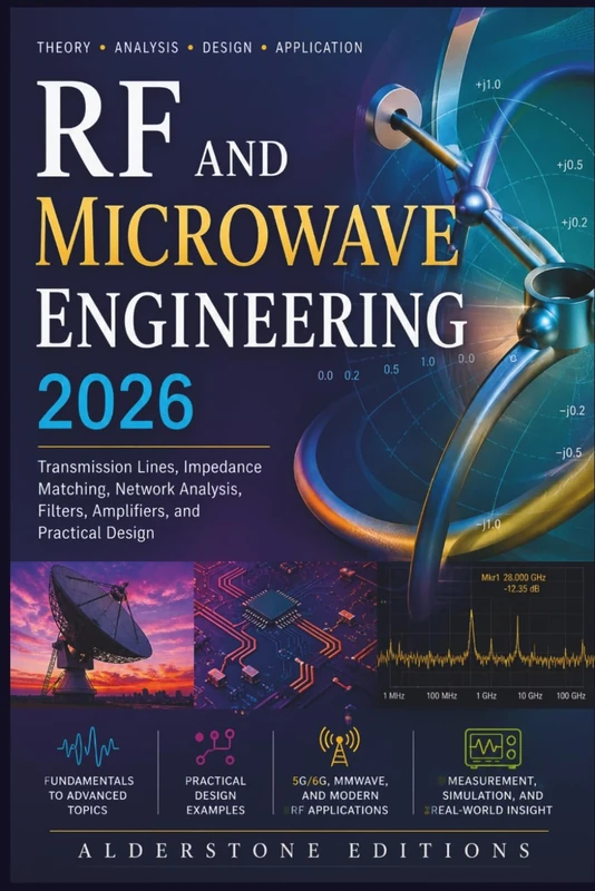 Rf and Microwave Engineering 2026: Transmission Lines, Impedance Matching, Network Analysis, Filters, Amplifiers, and Practical Design