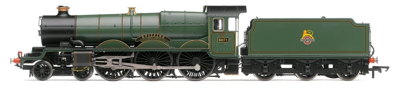 Hornby R30559 OO Gauge Model Locomotive - BR Castle Class Spitfire 5071-90th Anniversary