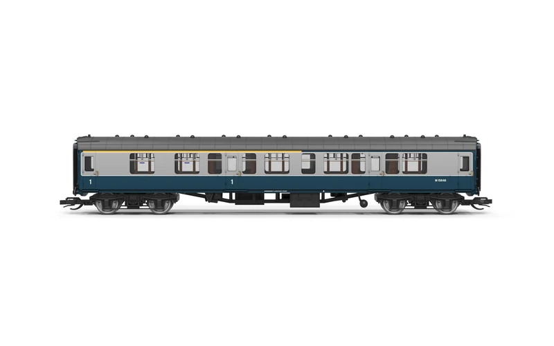Hornby TT4076C TT:120 Gauge Model Coach - BR Mk1 Composite Corridor M15848
