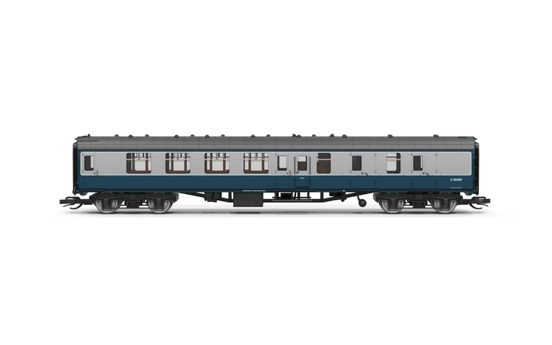 Hornby TT4077 TT:120 Gauge Model Coach - BR Mk1 Brake Second Corridor E35266