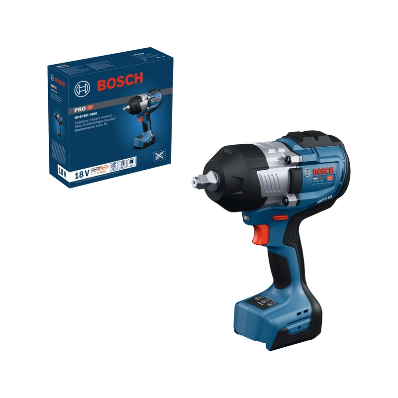 Bosch PRO 18V System Heavy Duty Impact Wrench GDS18V-1400 (1/2)