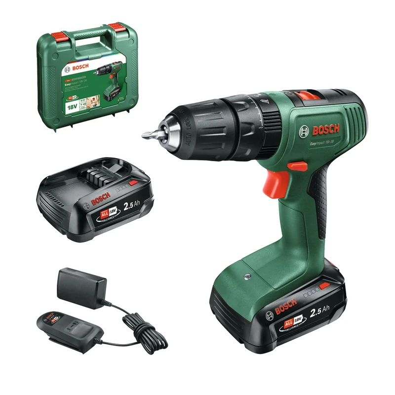 Bosch EasyImpact 18V-38 Combi Drill - 2-Speed Impact Driver