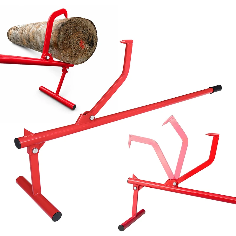 Relaxdays Log Lifter, Reversible Hook, 40cm