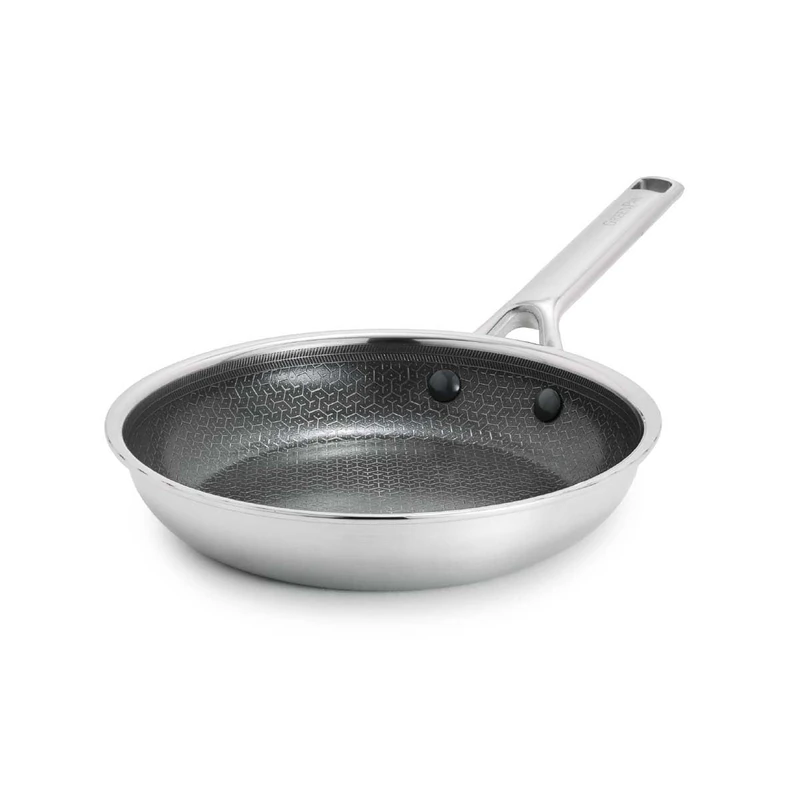 Greenpan GP-APEX matt MSS 2,2mm Patterned ind Chargrey opn fryp 20cm