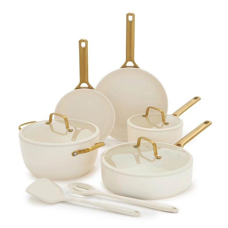 GP-PADRES2.0 FCream HAlu Magn CRW cookware Set 5(14) pc
