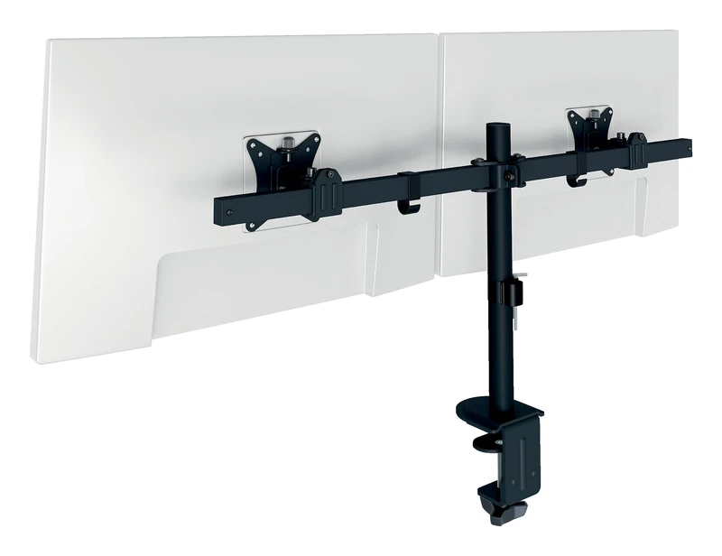 Leitz Ergo Slim Dual Monitor Arm, ergonomic space-saving design