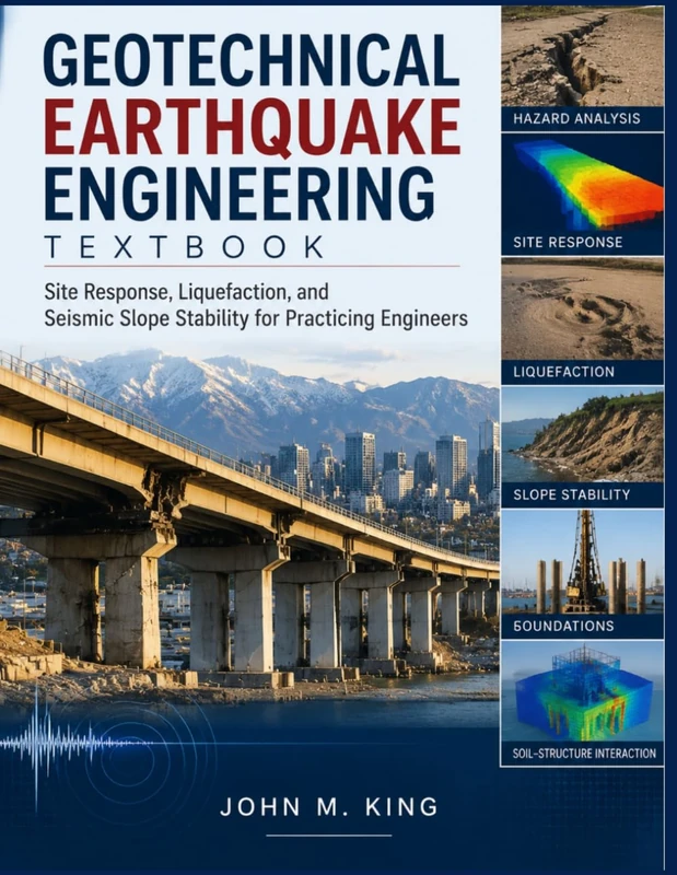 Geotechnical Earthquake Engineering Textbook: Site Response, Liquefaction, and Seismic Slope Stability for Practicing Engineers