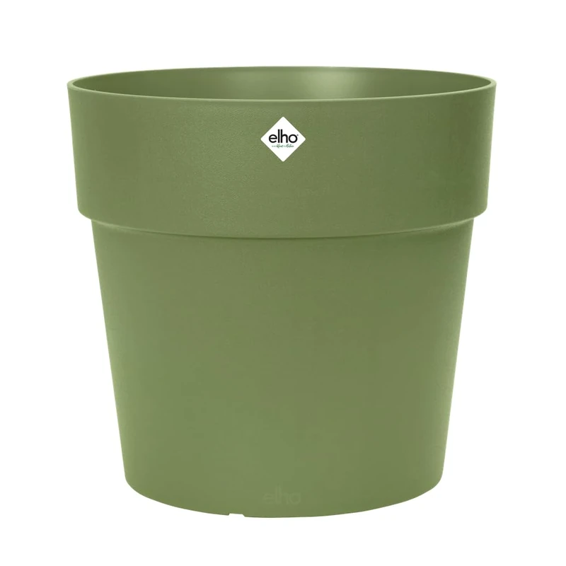 elho vibia straight 47cm flower pot - Moss Green