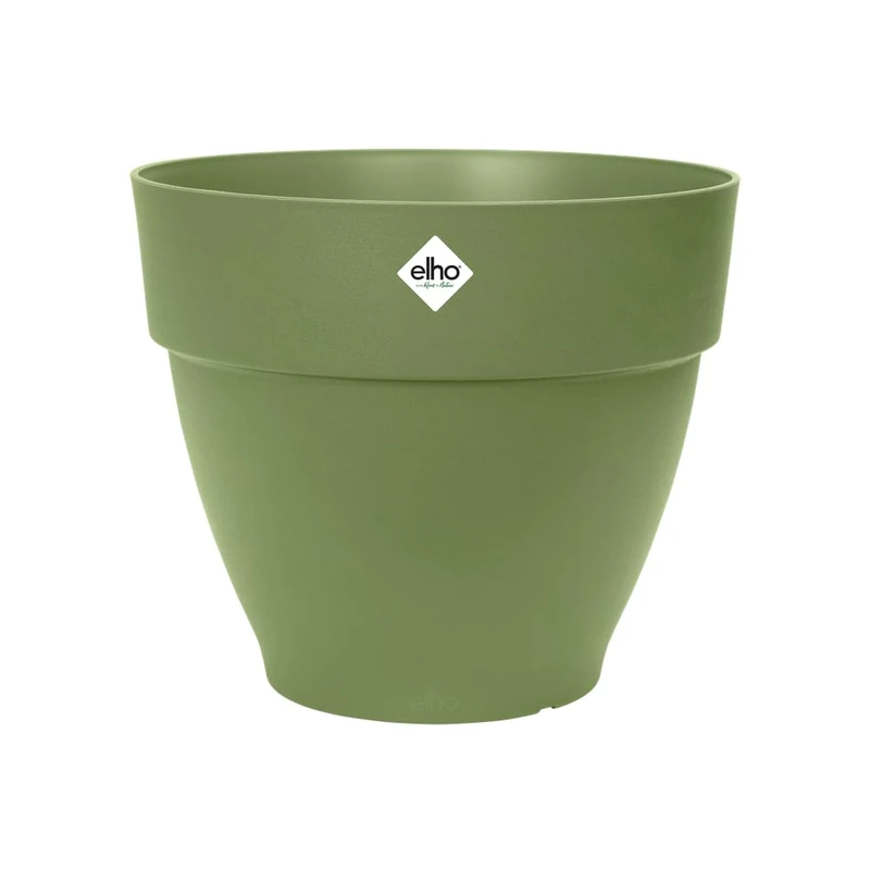 elho vibia campana 55cm flower pot - Moss Green