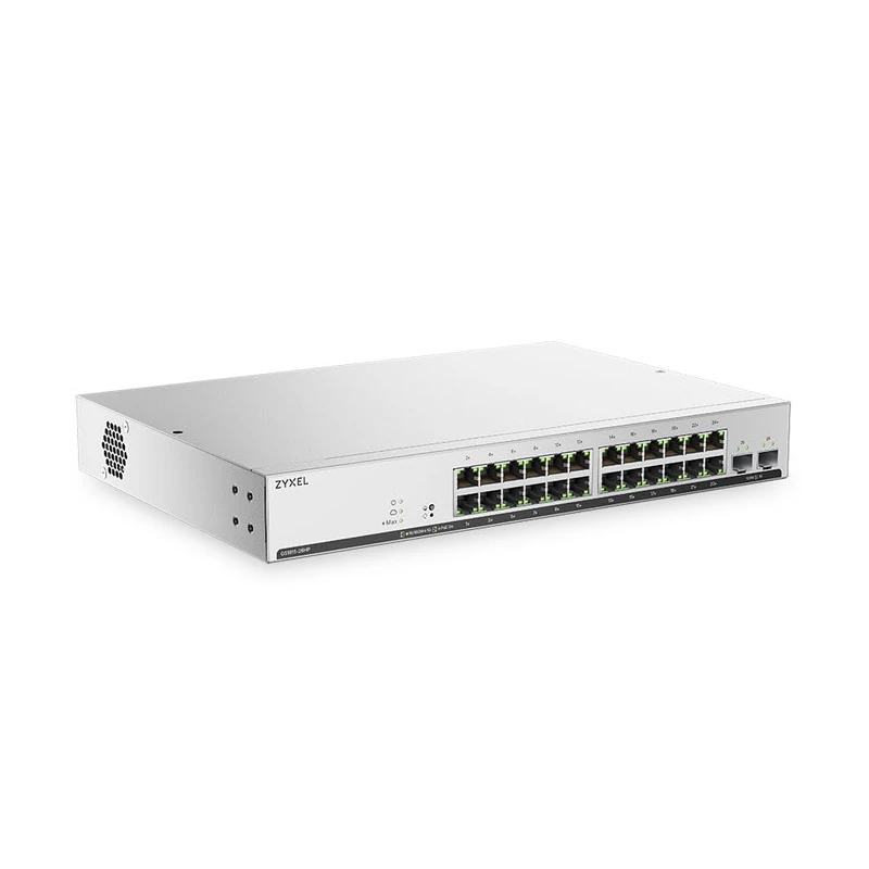 Zyxel 24 Port PoE Switch | Smart Managed Ethernet Network | GS1915-26HPv2