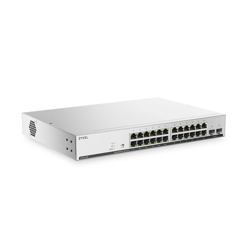 Zyxel 24 Port PoE Switch | Smart Managed Ethernet Network | GS1915-26EPv2