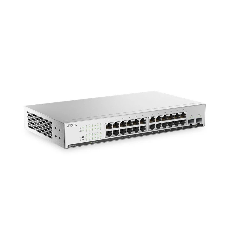 Zyxel 24 Port Ethernet Switch | Smart Managed Gigabit Network | GS1915-26v2