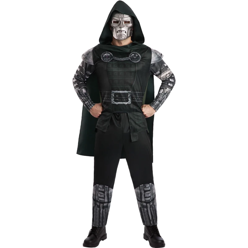 Rubies Official Dr Doom Deluxe Adult Costume, Adult Fancy Dress, Size S
