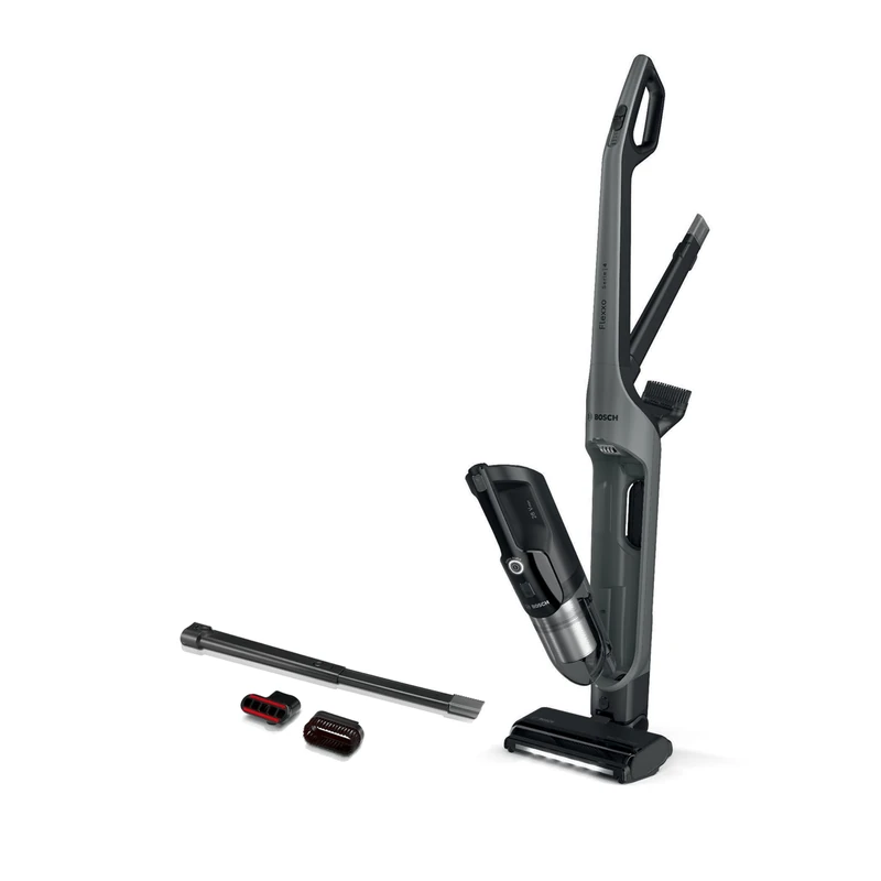 Bosch Series 4 Flexxo Cordless Stick Vacuum Cleaner, BH4GMX28GB, Grey