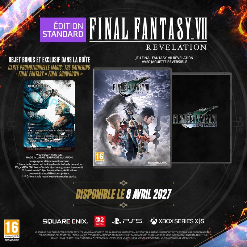 Final Fantasy VII Revelation: Includes MTG trading cards (Xbox Series X)