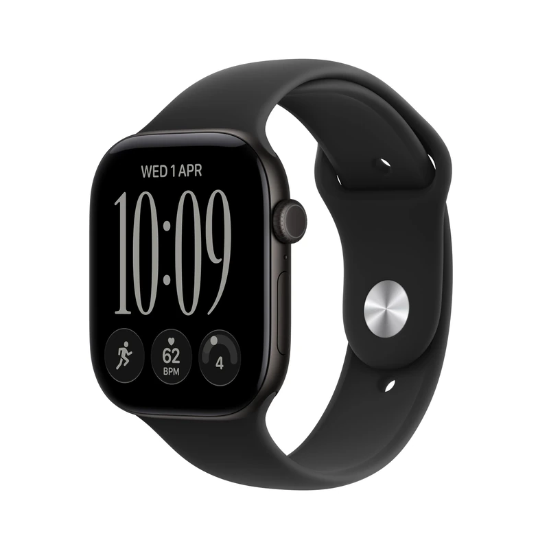 Apple Watch Series 12 GPS 46mm Smartwatch Black Aluminium Case