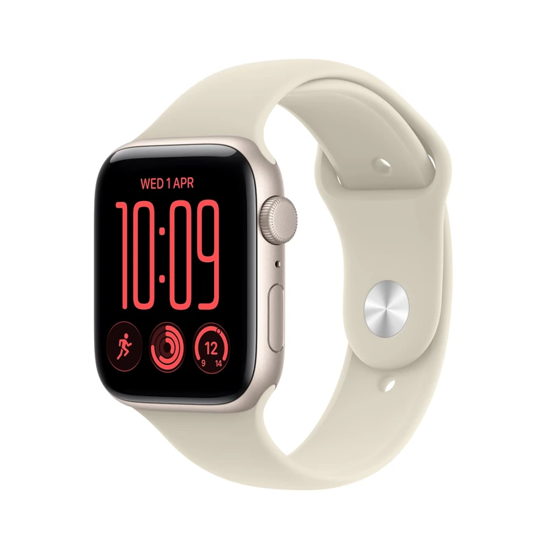 Apple Watch SE 3 GPS 44mm Smartwatch Starlight Aluminium Case