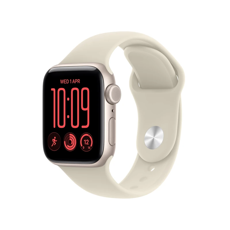 Apple Watch SE 3 GPS + Cellular 40mm Smartwatch Starlight Aluminium Case