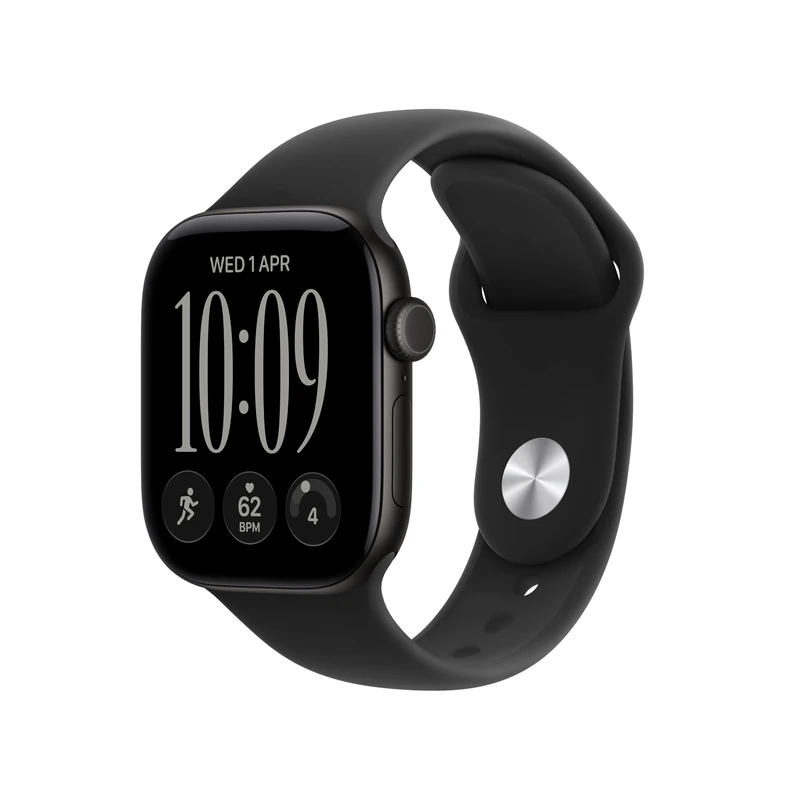 Apple Watch Series 12 GPS 42mm Smartwatch Black Aluminium Case