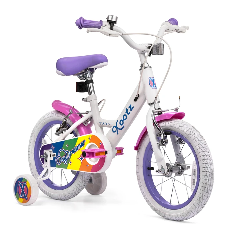 Xootz Day Dreamer Kids Bike 14 Inch - Stabilisers