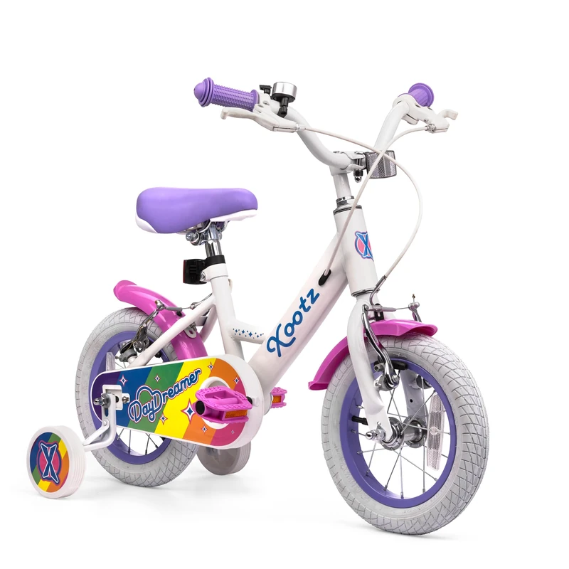 Xootz Day Dreamer Kids Bike with Stabilisers - 12/14/16 Inch