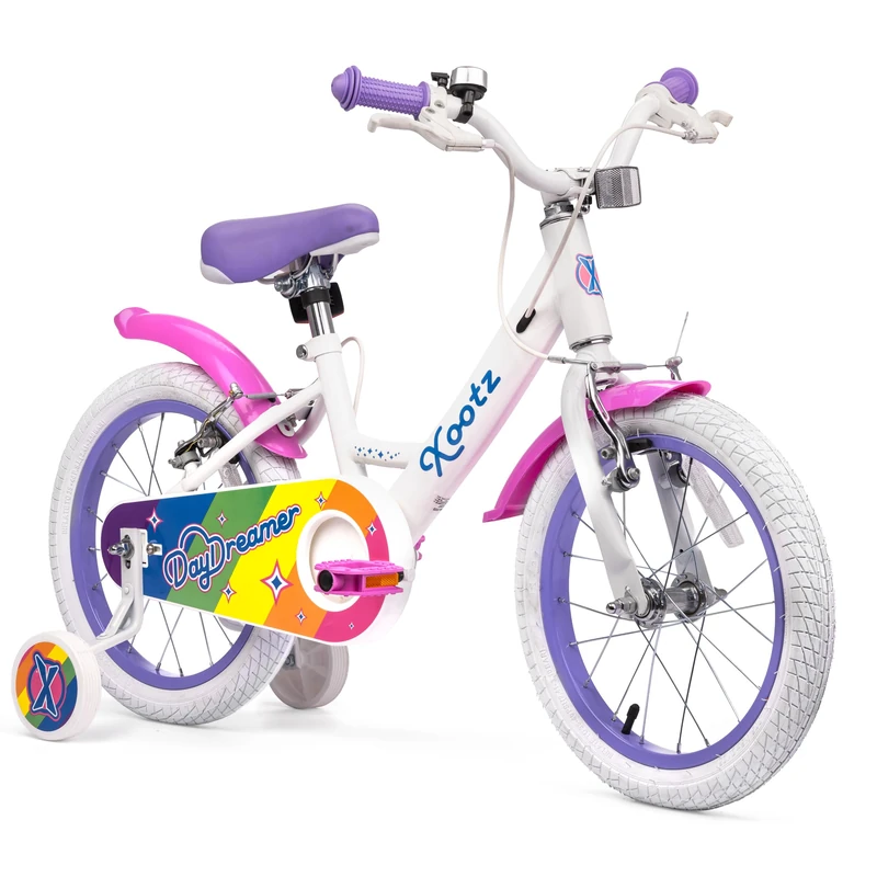 Xootz Day Dreamer 16 Inch Kids Bike with Stabilisers