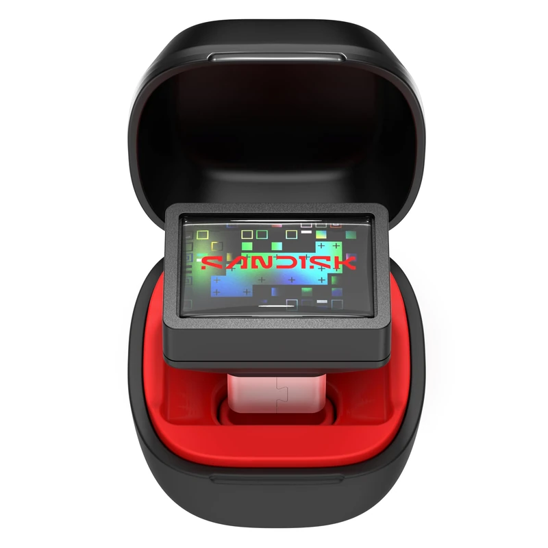 SANDISK Extreme Fit Drive with Case, USB-C 512GB, Up to 400MB/s Read Speeds