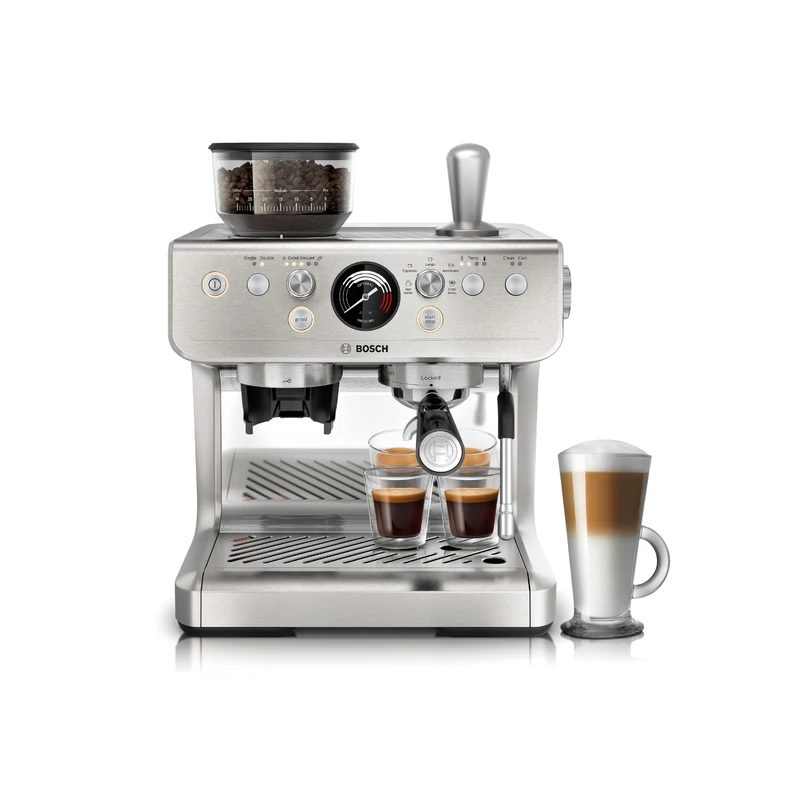 Bosch Series 4 PFG401C3 Semi-Auto Espresso Machine - Stainless Steel