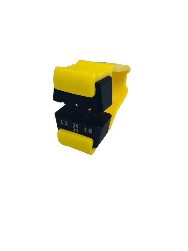 FOJST Micro & MDU Fiber Optic Jacket Slitter - Pre-Set Channels Support 1.2mm, 1.8mm, and 3.0-3.8mm OD Cables