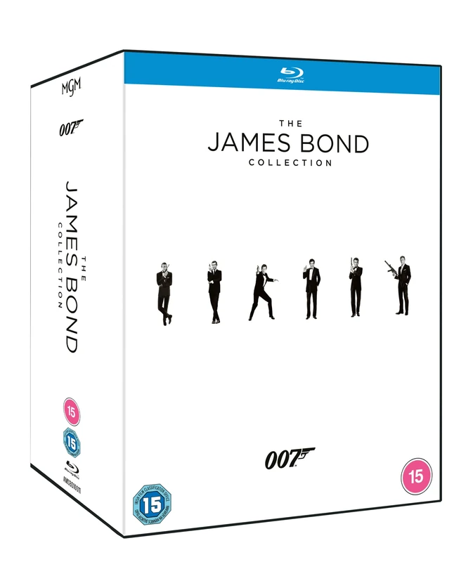 Bond 25 Film Collection Box Set [Blu-ray] [Region B]