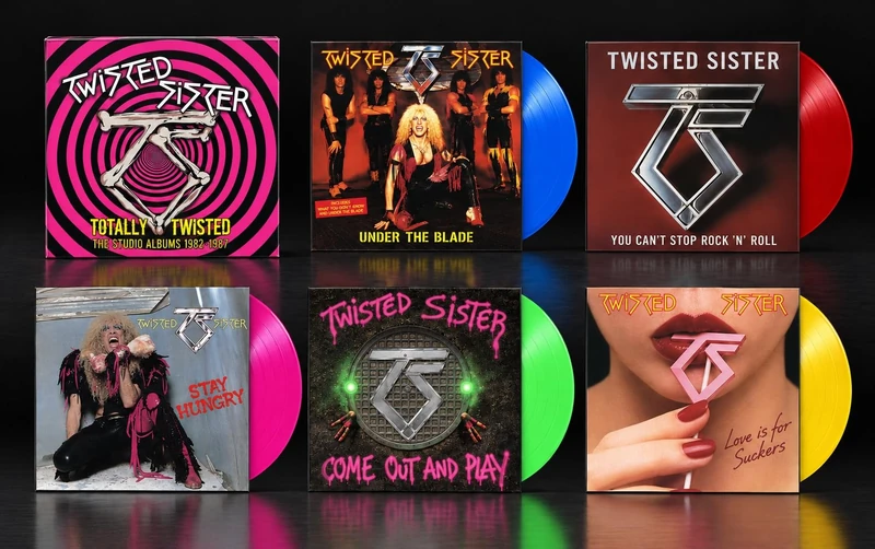 Totally Twisted - The Studio Albums 1982-1987 (Limited Edition LP Boxset) [VINYL]
