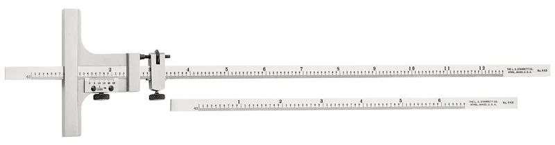 Starrett 448Z-612 Vernier Depth Gauge