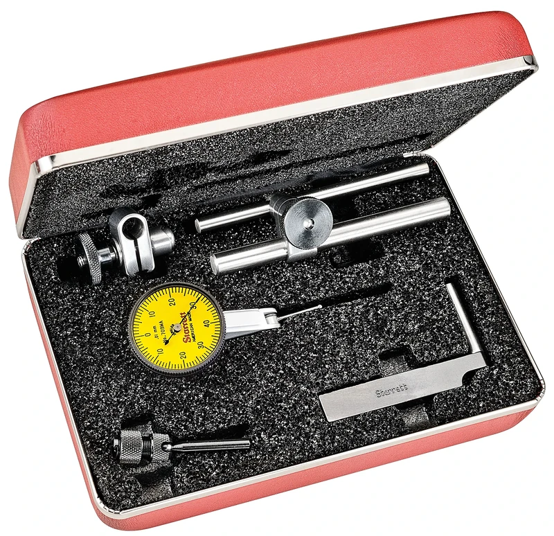 Starrett 709MACZ Dial Indicator With Attachments