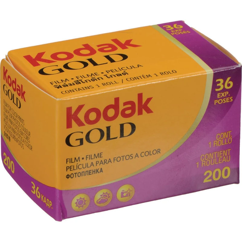 Kodak Gold 200 Speed 36 Belichtung, 35 mm Film