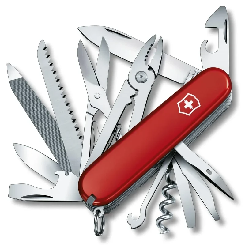 Victorinox Schweizer Taschenmesser Handyman, Swiss Army Knife, Multitool, 24 Funktionen, Klinge, Korkenzieher, Dosenöffner - Image 1