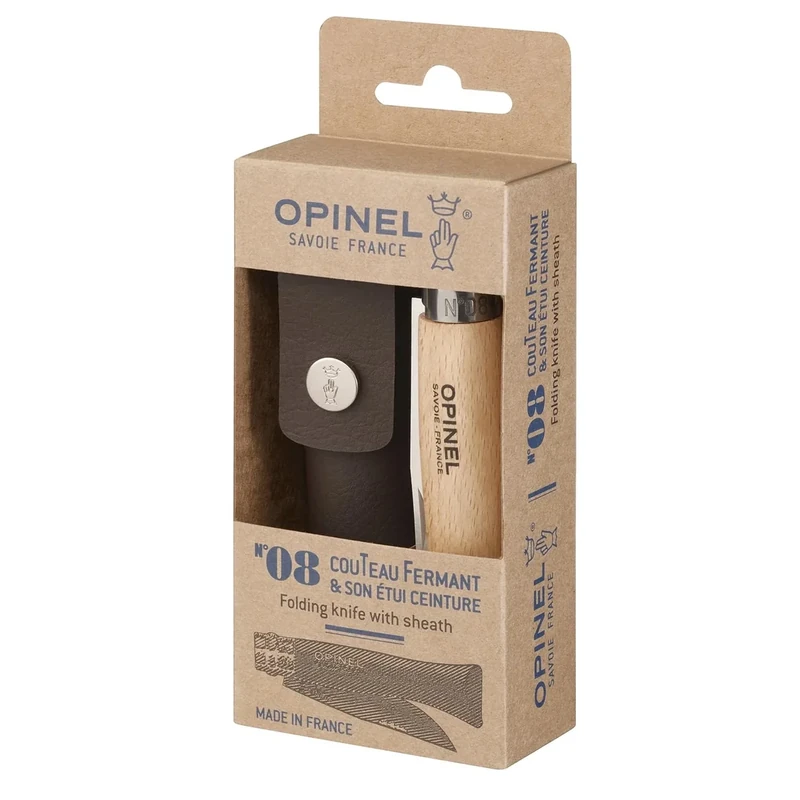 OPINEL Box aus Stahl, O001089, braun, M, 001089, natur