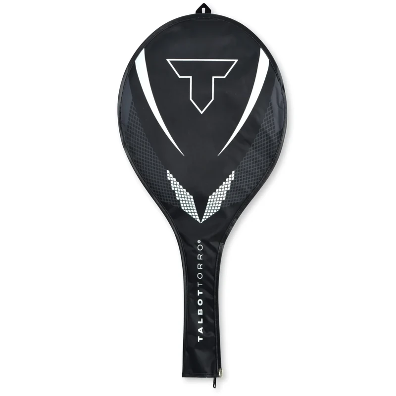 Talbot Torro Badminton Schlägerhülle 3/4 Cover - Universal Racket Cover für alle handelsüblichen Schläger, Robustes Material, beidseitiger Logodruck, schützt zuverlässig
