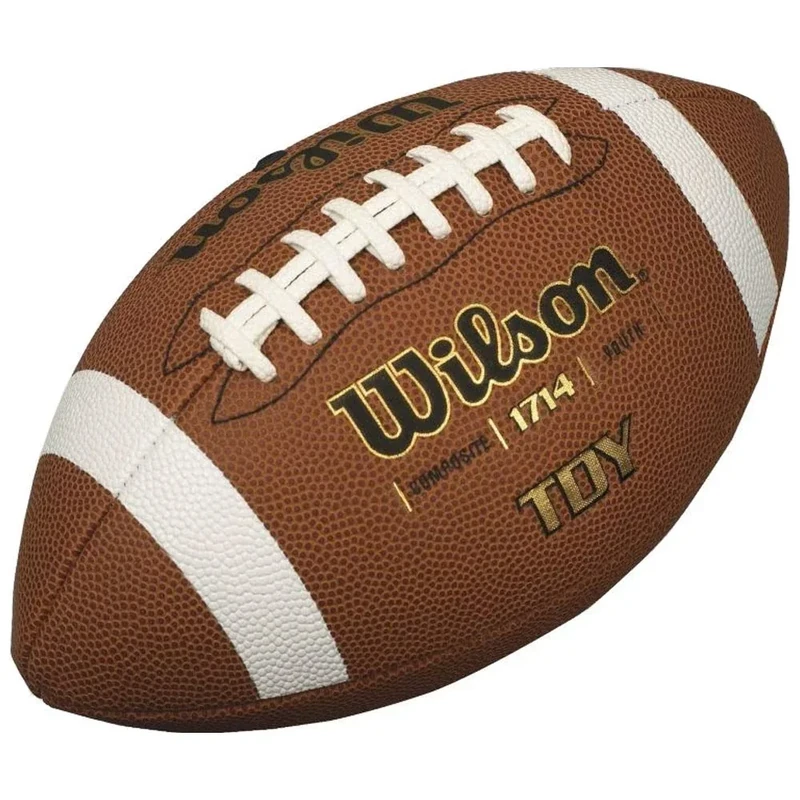 Wilson TDS Traditional Composite American Football, Braun, Jugendliche