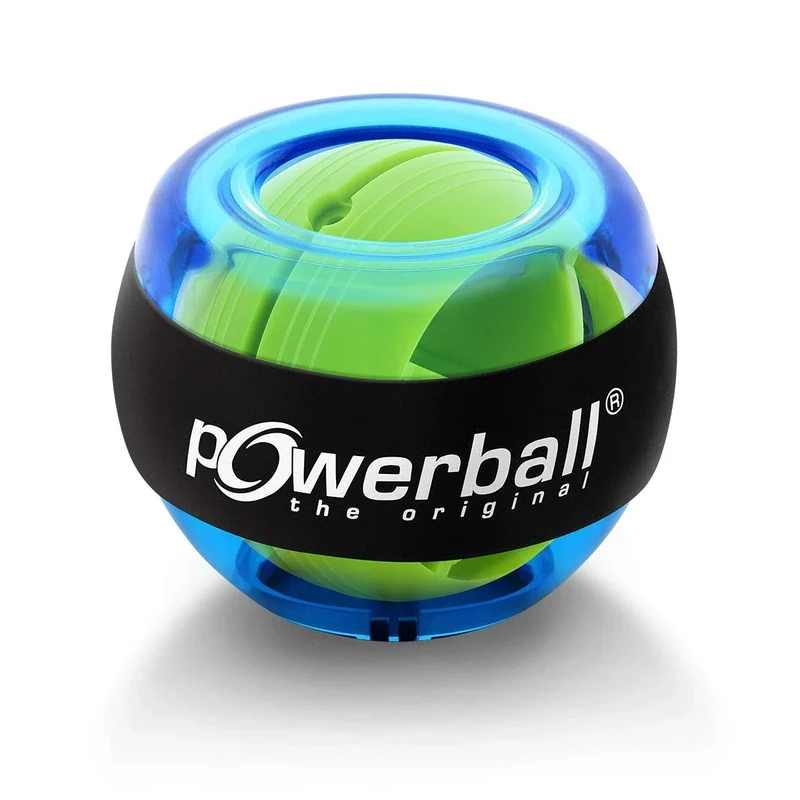 Powerball Basic, gyroskopischer Handtrainer, transparent-blau, das Original von Kernpower