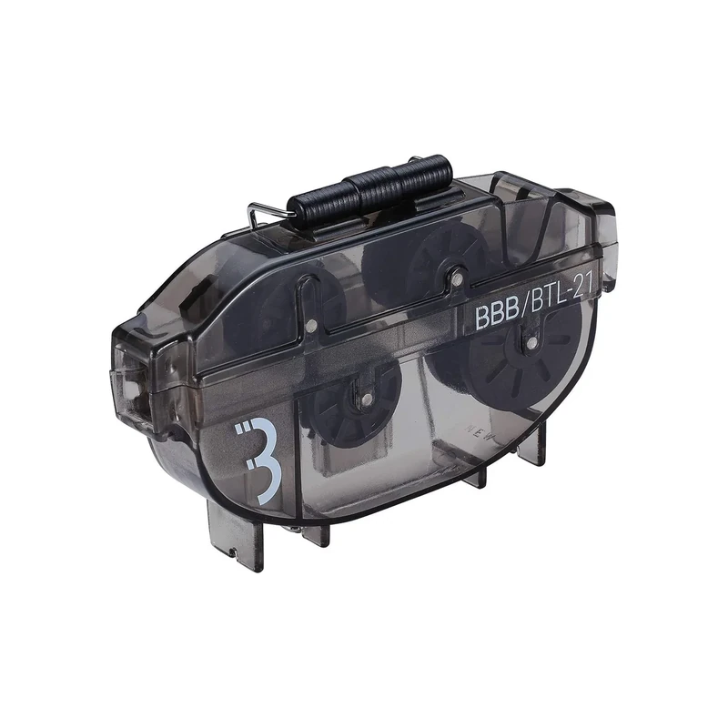 BBB Cycling Fahrrad Kettenreinigungsgerät für Fahrräder Kettenreiniger Fahrradkette Fahrradkettenreiniger Fahrradwerkzeug Bike Cleaner Bright & Fresh BTL-21, smoke