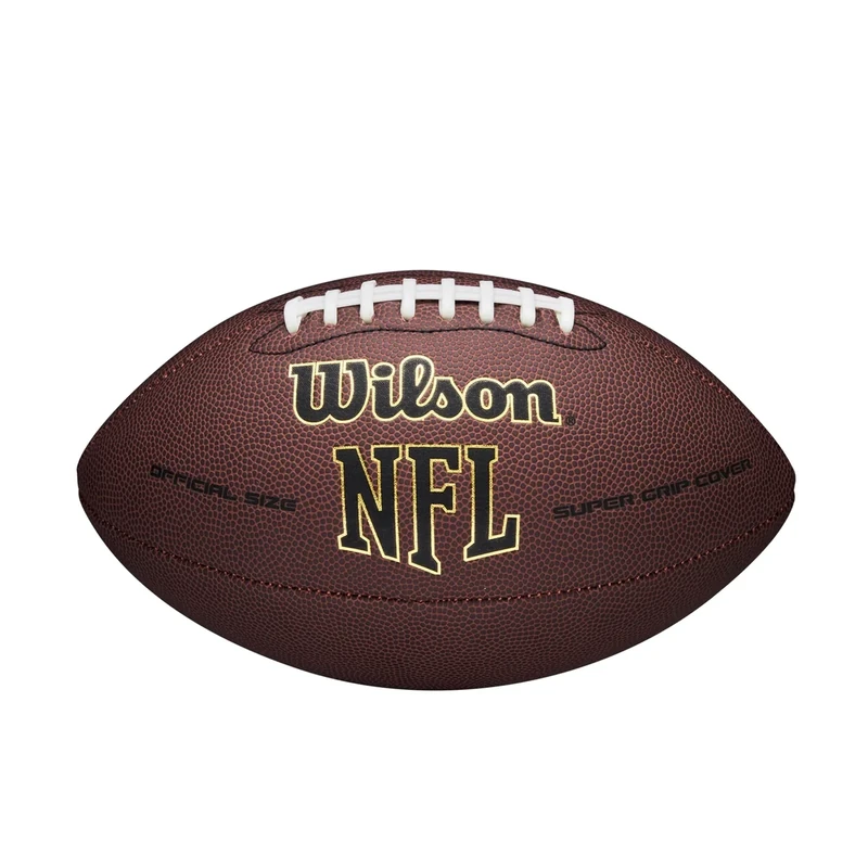 Wilson NFL Super Grip Fußball, braun, Official - Image 1