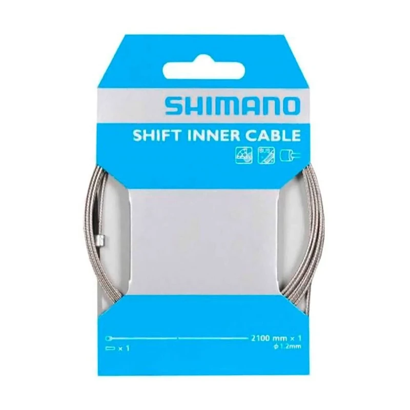 Shimano Schaltzug 1,2mm x 2100mm verzinkt, Y60098070