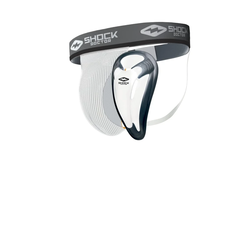 Shock Doctor 213 Tiefschutz mit BioFlex-Schale für Sportschutz, für Kinder und Erwachsene, (1 Schalen-Tiefschutz)