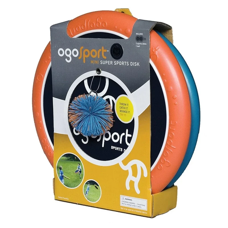 Schildkröt® Ogo Sport Set, 2 Ogo Softdiscs Ø29cm, 1 Ball, Standardgrösse, der beliebte Spiel-Klassiker, 970090