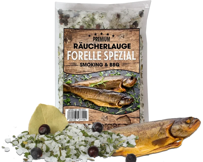 Angel Berger Räucherlauge Räucherlake verschiedene Sorten (Forelle Spezial)