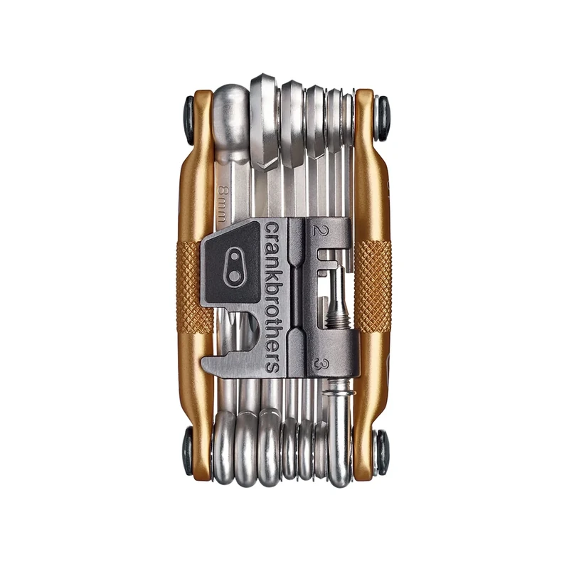 Crankbrothers Multitool M-19 Gold Gr. 19 Werkzeuge - Image 1