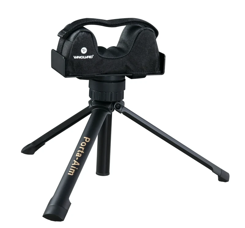 Vanguard Waffenstütze Dreibein Vorderschaftauflage, schwarz, 31 x 14,5 x 22,5~32 cm, Porta-aim - Image 1
