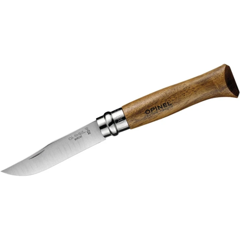 Opinel 2022 INOX Messer Erwachsene Walnuss, N° 8
