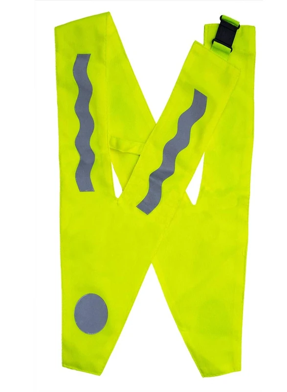 REALflex-V New Sicherheitskragen Erwachsene, Leuchtkragen, Überwurf, Sichtbarkeit Verkehrssicherheit, Senioren, Geschenkidee - Image 1